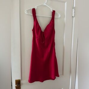 Elegant Red Women's Nightgown